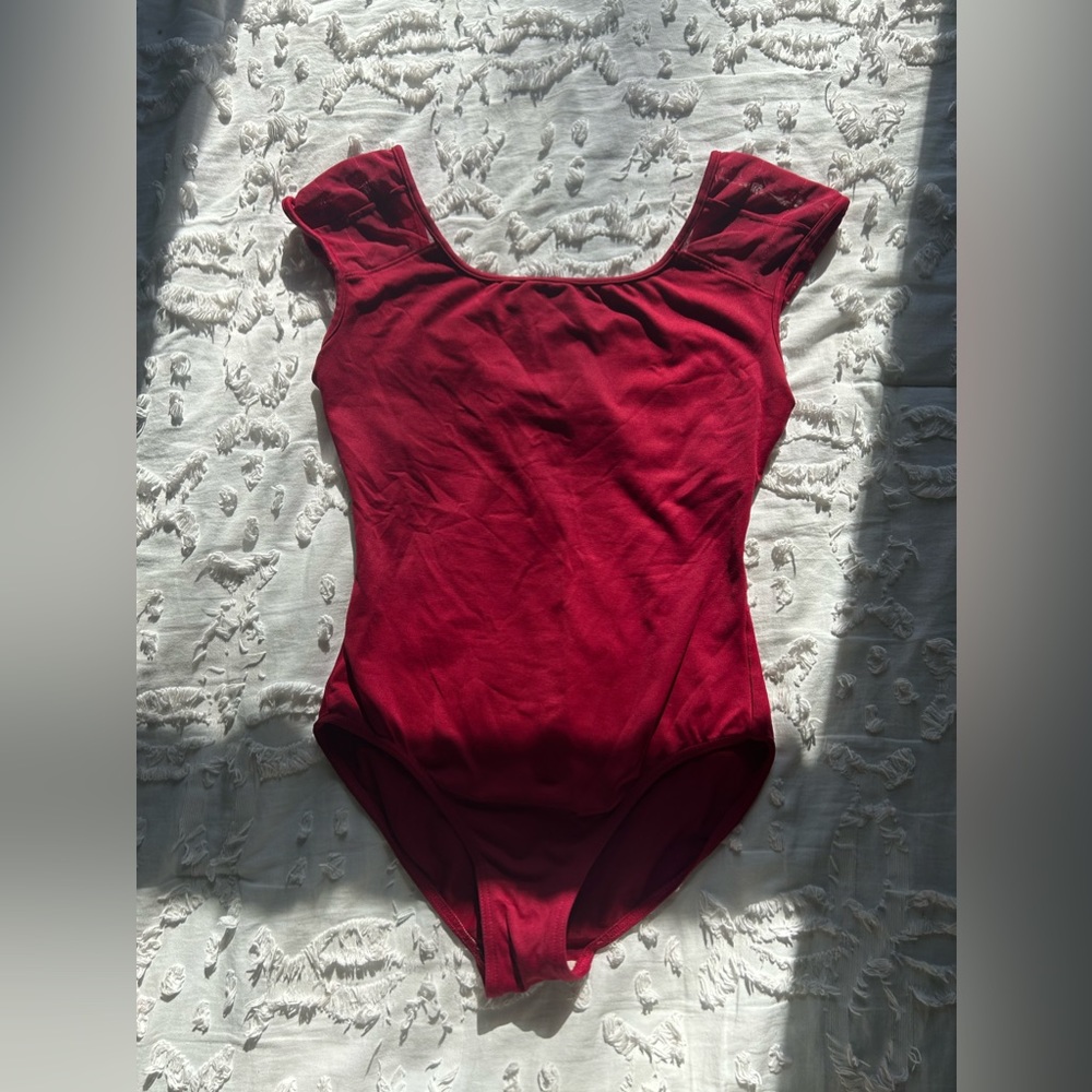 red bloch dande leotard size medium adult